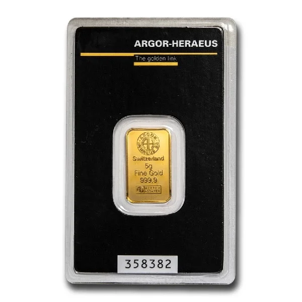 Argor-Heraeus Goldbarren 15g