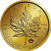 Maple Leaf 1 oz (2026) - Goldmünzen